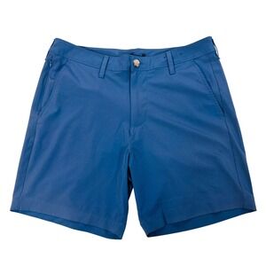 Hollister Men's Hybrid Shorts Blue Stretch Quick Dry Chino Boardshorts Size 33